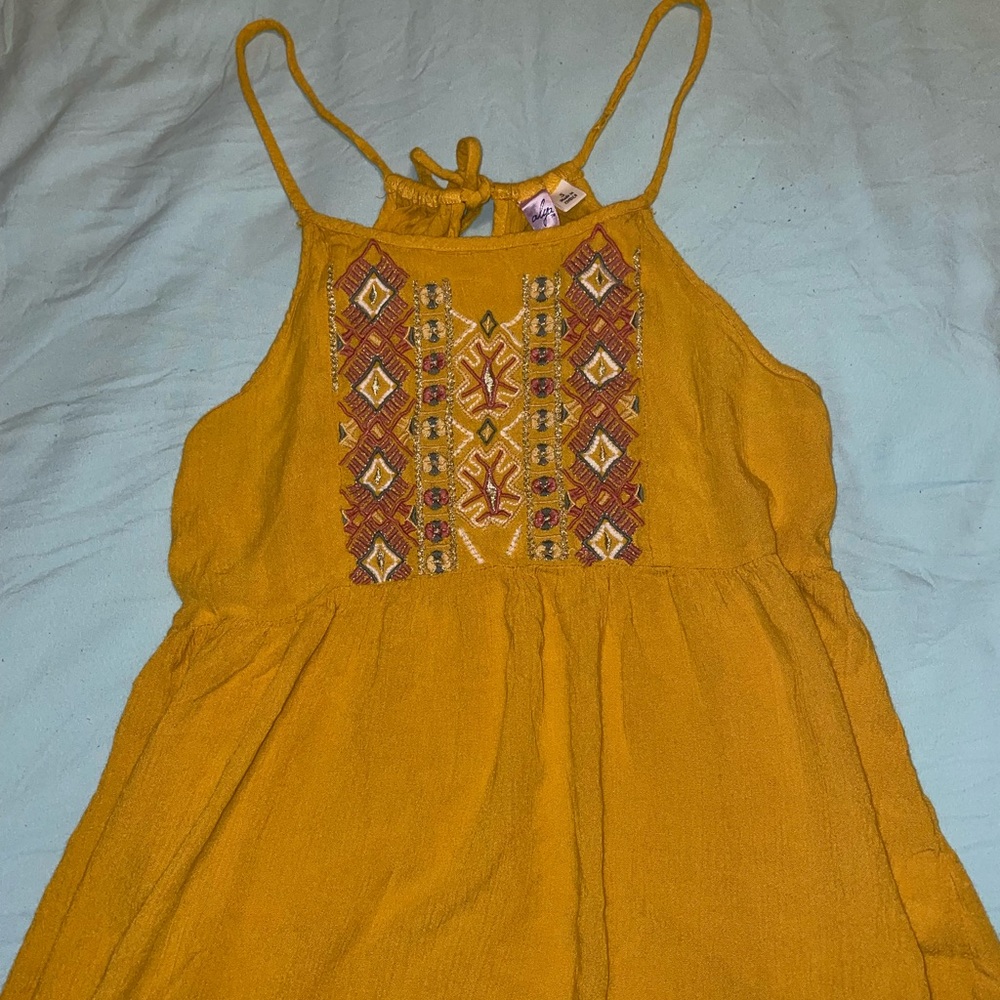 Boho Cute High Neck Tank